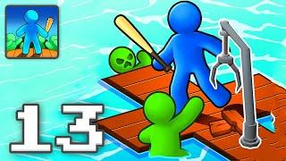 Zombie Raft - Gameplay Walkthrough Part 13 - Casual Games To Play (iOS, Android)