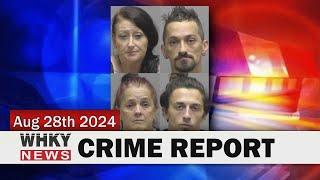 FOUR ARRESTED ON FELONY DRUG CHARGES IN LINCOLN COUNTY | WHKY News -- Crime Report: Wed., 08/28/2024