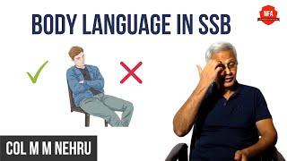 SSB Doubt Clearance |  Body Language in SSB | Colonel Nehru | NFA | Episode 5