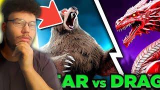 A Giant BEAR!? | Game Theory: Dragon vs. Giant Bear… Who Would Win? Reaction