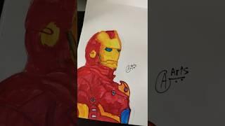 Ironman Drawing  #tonystark #marvel #ironman #avengers @marvel @RobertDowneyJrOfficial #art