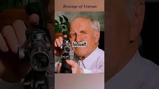 Veteran shot and broke the bully's bottle. #crimemovie #viralvideo
