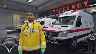 112 ACİL Ambulans Oyunu (Mercedes-Benz Sprinter) // GTA 5 Gerçek Hayat - GTA 5 Gameplay FHD