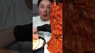 매운 김치먹방 레전드 찍어버리는 면상호