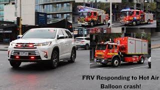 *Low Frequency Siren* - FRV // Commander Toyota Kluger + T10B, TB10, P10 Responding - West Melbourne