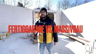 Fertiggarage vs. Massive Garage: Vor- und Nachteile