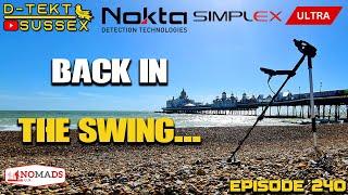 Nokta Simplex Ultra on the Beach | Metal Detecting | SX 24 Coil | Episode 240