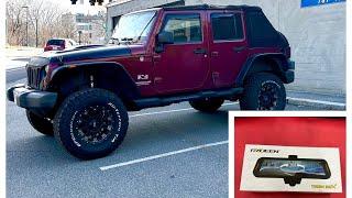 360 Degree 4K Dash Cam System in Jeep Wrangler! Rydeen Tombo 360