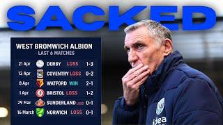 WEST BROM SACK TONY MOWBRAY!! WHAT’S NEXT FOR THE BAGGIES?