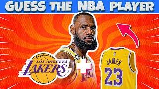  GUESS THE NBA PLAYER BY NUMBER + TEAM | BASKETBALL QUIZ 