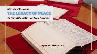 International Conference “The Legacy of Peace – 25 Years of the Dayton-Paris Peace Agreement”