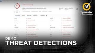 Symantec Endpoint Security Enterprise: A demo of threat detections