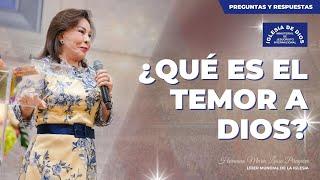 ¿Qué es el temor a Dios? - Hna. María Luisa Piraquive #IDMJI