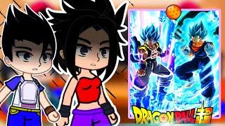Universe 6 and 11 React to Vegeto and Gogeta | Dragon Ball | • Gacha Club