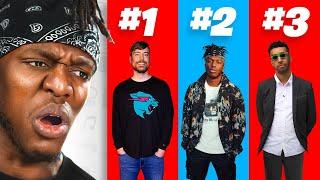 SIDEMEN BRUTAL YOUTUBER RANKING