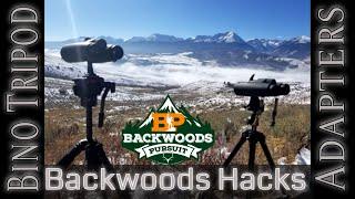 Backwoods Hacks - Bino Tripod Adapters | Hunting Life Hacks