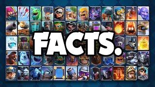 Facts about EVERY Card in Clash Royale