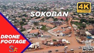 DRONE FOOTAGE - SOKOBAN, KUMASI (4K)