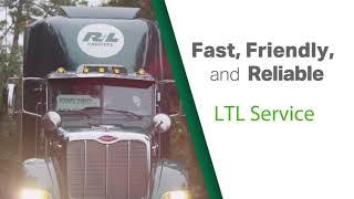 Fast, Friendly and Reliable Less than Truckload (LTL) Services