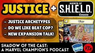 Ep. 13: Justice Aspect + Agents of SHIELD (Marvel Champions podcast with @NelsonAllOverCards )