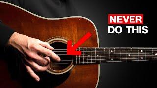 The 4 Worst Fingerpicking Mistakes