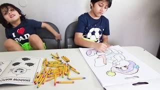 Kids Coloring in Kids Coloring Book With ZF Kids