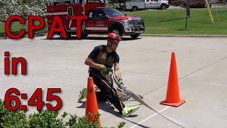 Firefighter CPAT Test in 6:45!!!