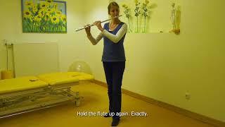 flute - a new curved headjoint  "re7olution"  Entspannt Querflöte spielen #09