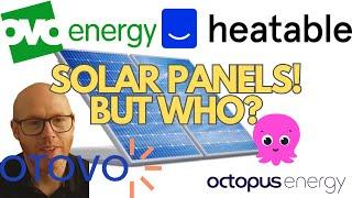 I'm not choosing any of them! Heatable vs Otovo vs Ovo vs Octopus Energy Solar Panel Quote Showdown