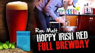 Hoppy Irish Red Ale Grainfather Brewday