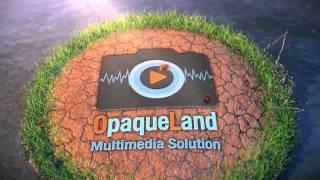 OpaqueLand Logo Intro 3D