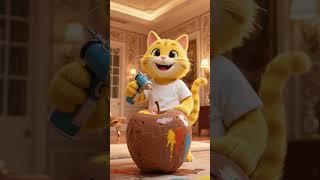 Màn Trả Đũa Của Mèo Vàng p2 #short #shortvideo  #cat #funny #meow  #cute #capcut #cat