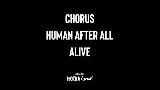 Justice & Daft Punk - Chorus x Human After All x Alive [Homeland Live Tour]