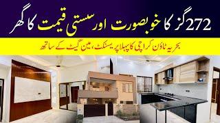 272 Square Yards Bahria Town Karachi For Sale | Precinct 1 Bahria Town Karachi House For Sale