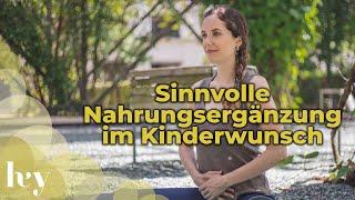 Nahrungsergänzung im Kinderwunsch - Interview mit Dr. Heidi Gößlinghoff