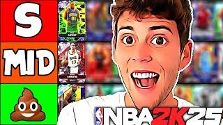 BEST SHOOTING GUARDS TIER LIST! NBA 2K25 MyTEAM