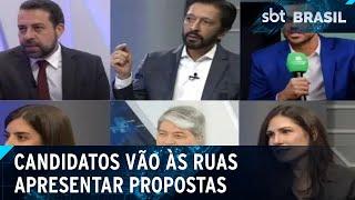 Confira como foi o dia dos candidatos à Prefeitura de São Paulo | SBT Brasil (31/08/24)