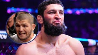 "Heartfelt Tribute: Khamzat Chimaev Honors Khabib as 'Best Wrestler Ever' Leaves Us!"@espn