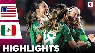 United States vs Mexico | What a Surprise | Highlights | Concacaf W Gold Cup Women's 26-02-2024