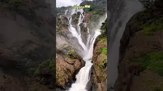 Top 5 Waterfalls that look most beautiful during monsoon session in India #shorts #waterfalls