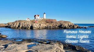 Iconic Coastal Maine. Famous sites through gorgeous towns and epic beaches on a gorgeous day!