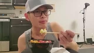 my first time eating from poke boy