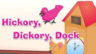 Hickory, Dickory, Dock | Popular Kids Songs and Nursery Rhymes | Kidda TV For Children