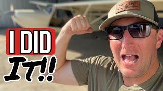 TAILWHEEL ENDORSEMENT for flying my AVID FLYER. Part 3