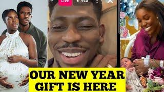 MOSES BLISS SHARES THe GOODNEWS ON LIVE VIDEO | CONGRATS TO MR & MRS BLISS