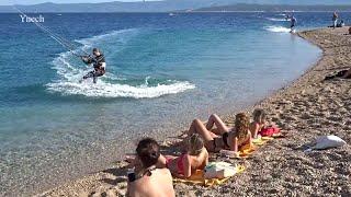 Bol beach today.