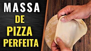 MASSA DE PIZZA BÁSICA PERFEITA