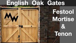 English Oak - Double Gates