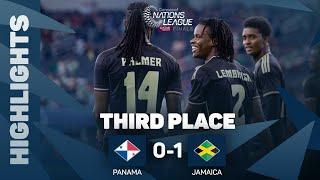 Highlights | Panama vs Jamaica | 2023/24 Concacaf Nations League Third Place