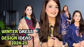 How I design Winter Dresses From Scratch - Dress Designing Ideas For Girls & Women 2024-2025